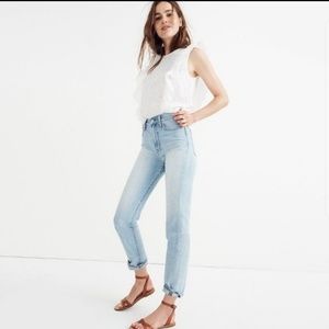 NWT Madewell Perfect Summer Jean Light Wash Sz 26